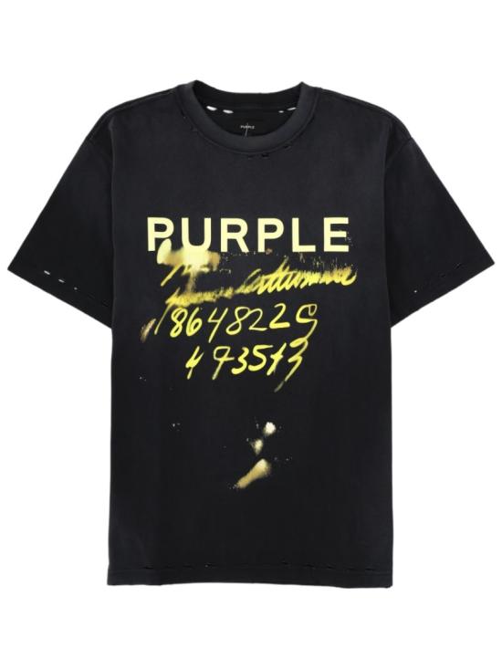 26FW 퍼플 브랜드 반팔 티셔츠 P117 HTBH326BLACK