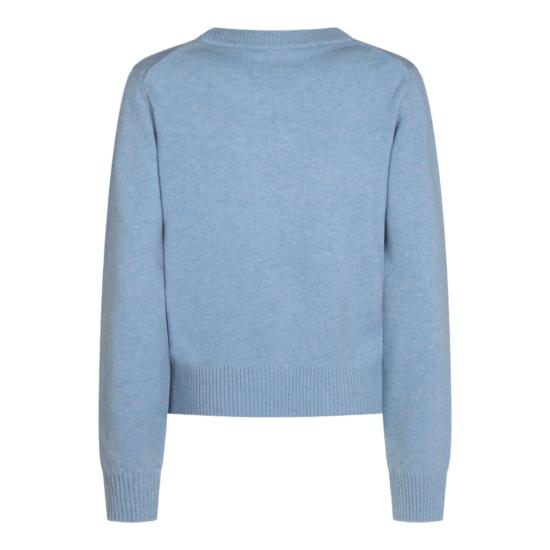 26FW 가니 니트웨어 A1150059ZXF Blue - GANNI