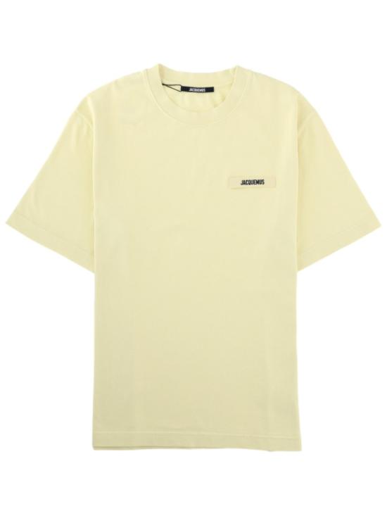 26FW 자크뮈스 그로그랭 로고 티셔츠 TSM00133AJ0 0226205 Neutrals