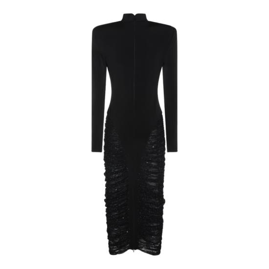 26FW 니사 원피스 RS16715BLACK - NISSA