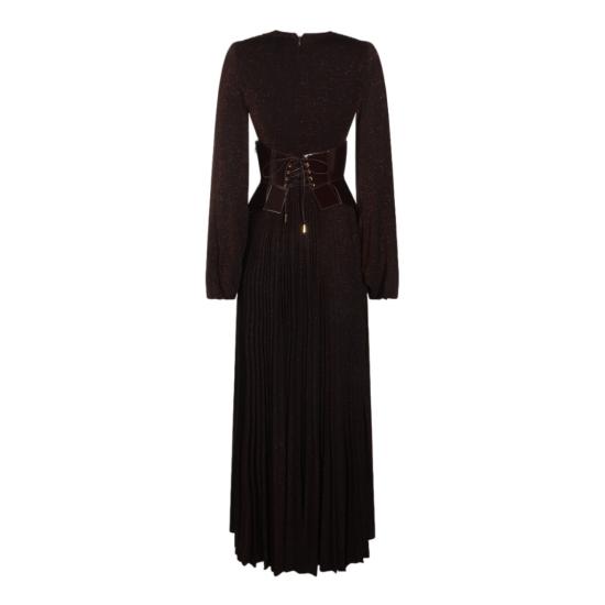 26FW 엘리자베타프랜치 원피스 ABR1566E2EV9 Brown - ELISABETTA FRANCHI