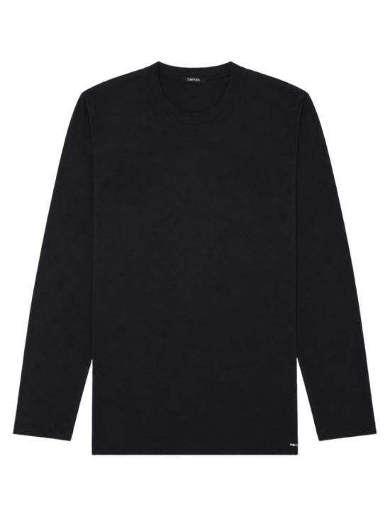 26FW 톰포드 긴팔 티셔츠 T4M141410 002 Black