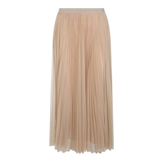 26FW 파비아나 필리피 롱 스커트 GND216F426M2640157 Neutrals