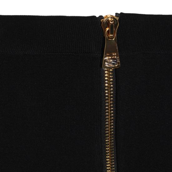 26FW 엘리자베타프랜치 미디 스커트 GK28B66E2110 Black - ELISABETTA FRANCHI