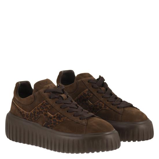 26FW 호간 스니커즈 HXW6450FE9AVH8 BROWN - HOGAN