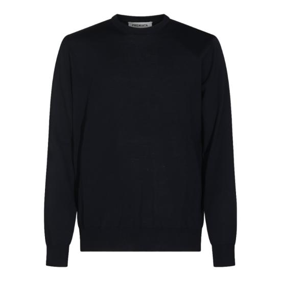 26FW 프리미아타 니트웨어 PMG48BLUE Black