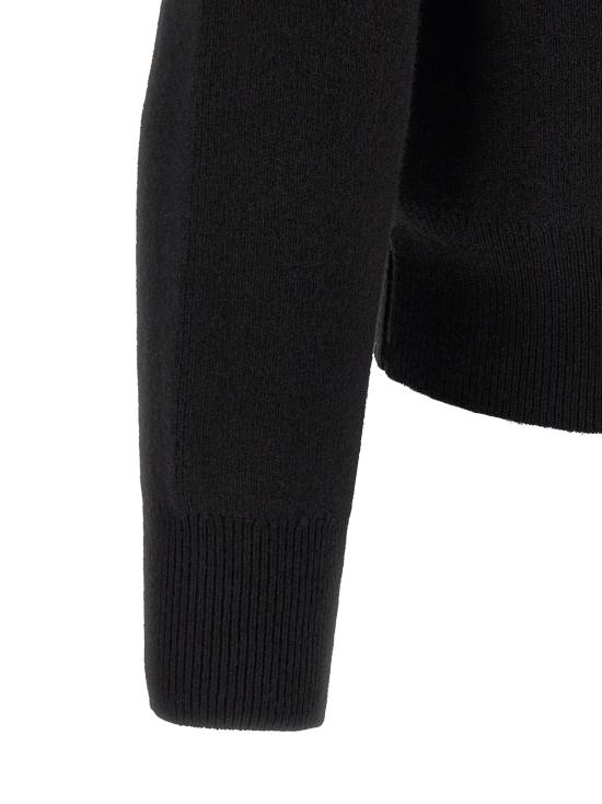 26FW 아미 가디건 UKS885KN0192001 Black - AMI