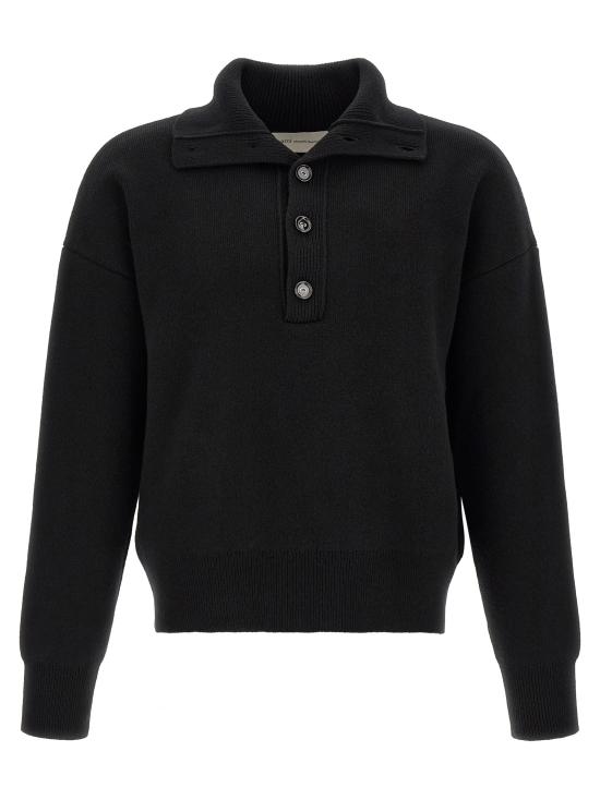 26FW 아미 가디건 UKS885KN0192001 Black