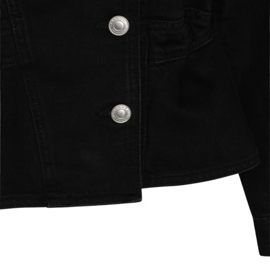 26FW 이자벨마랑에뚜왈 돌리 코튼 데님 재킷 26PVE0614FAD1H02I02FK Black - ISABEL MARANT ETOILE