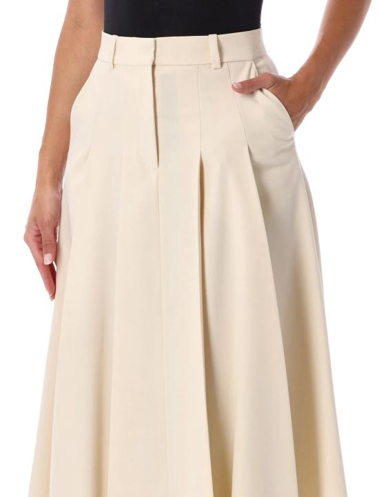 26FW 바이말렌비거 롱 스커트 104059 03Z SOFT WHITE - BY MALENE BIRGER