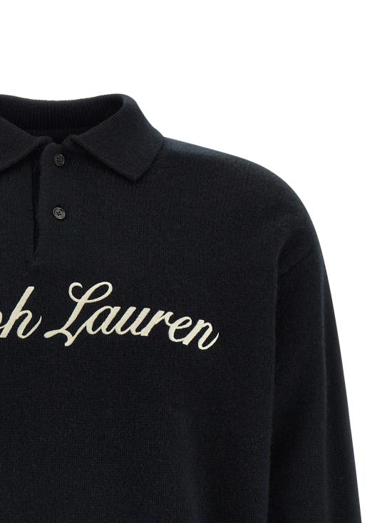 26FW 폴로 랄프로렌 폴로 티셔츠 710B28775001 Black - POLO RALPH LAUREN
