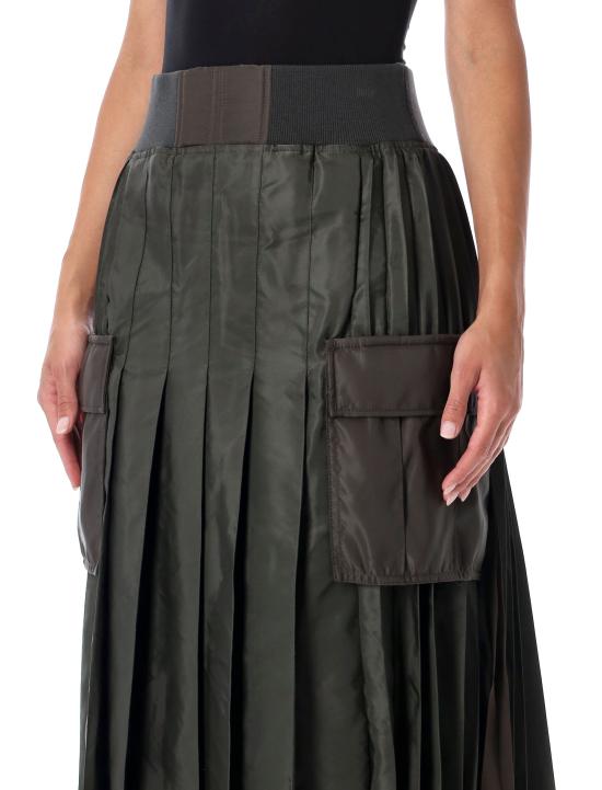 26FW 사카이 롱 스커트 2608584 531 D KHAKI - SACAI