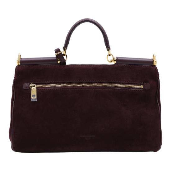 26FW 돌체앤가바나 마이 시실리 핸드백 BB7782BO9038B517 Burgundy - DOLCE & GABBANA