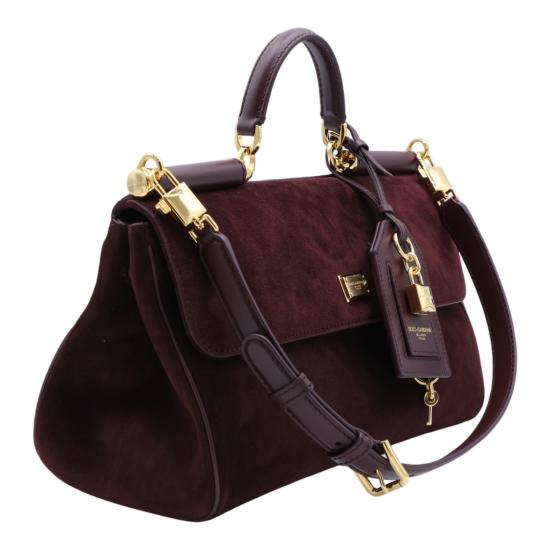 26FW 돌체앤가바나 마이 시실리 핸드백 BB7782BO9038B517 Burgundy - DOLCE & GABBANA