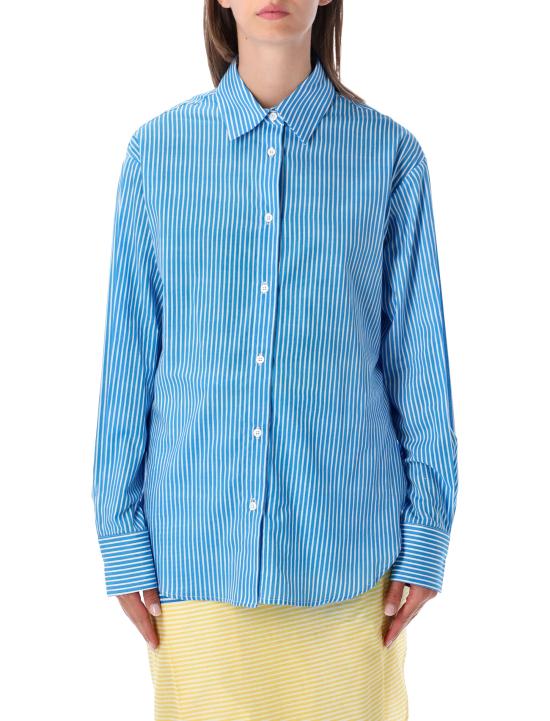 26FW 더프랭키샵 셔츠 PERI 836 BLUE MULTI STRIPE