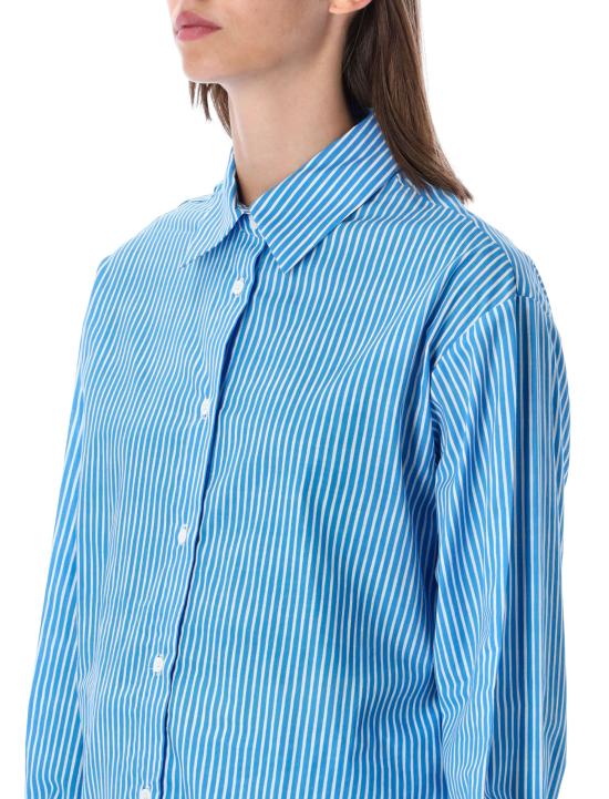 26FW 더프랭키샵 셔츠 PERI 836 BLUE MULTI STRIPE - THE FRANKIE SHOP
