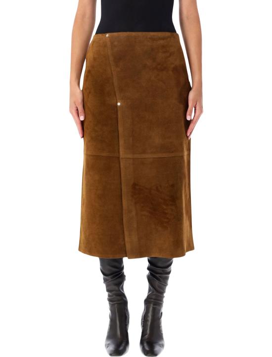 26FW 스튜디오 니콜슨 롱 스커트 MELETE1899 MUSTARD Beige