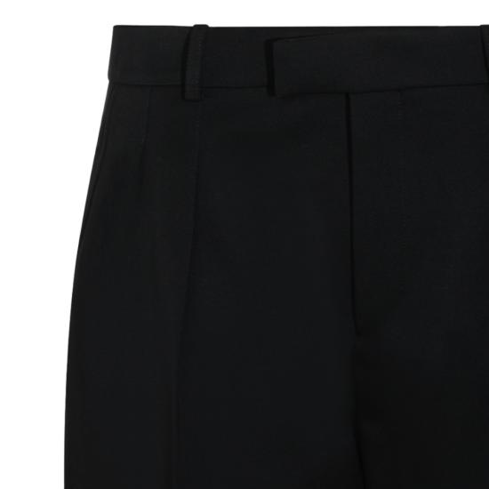 26FW 생로랑 숏팬츠 A000BDY7E631000 Black - SAINT LAURENT
