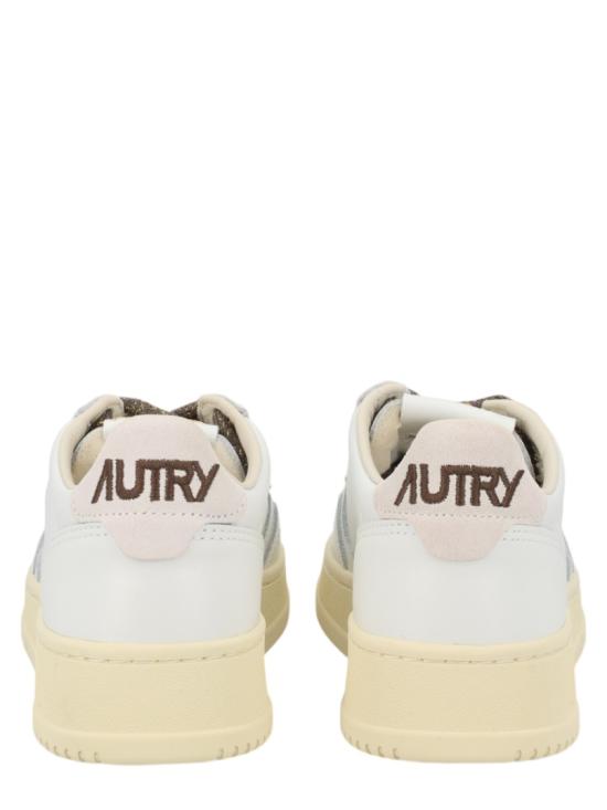 26FW 오트리 메달리스트 로우 레더 스니커즈 AULW SW05 White - AUTRY