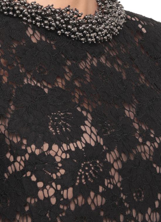 26FW 셀프 포트레이트 미디 원피스 AW26045SB BLACK LACE LONG SLEEVEBLACK - SELF PORTRAIT