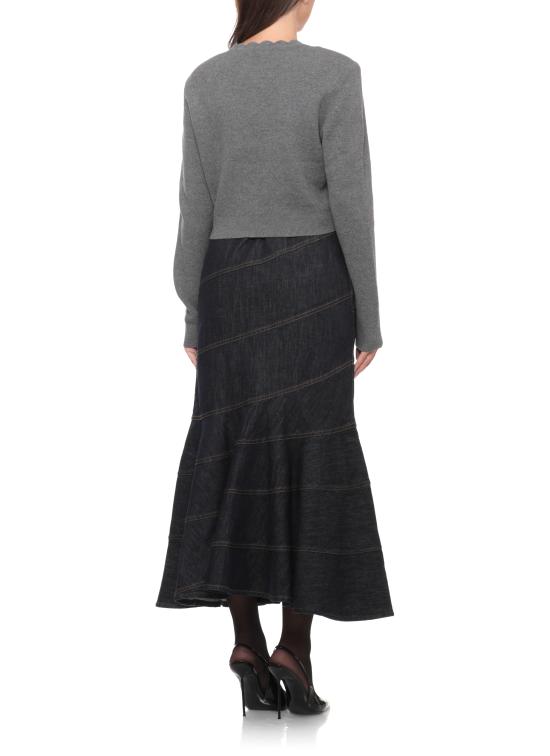 26FW 셀프 포트레이트 가디건 AW26150CGR GREY LACE FLOWERGREY - SELF PORTRAIT