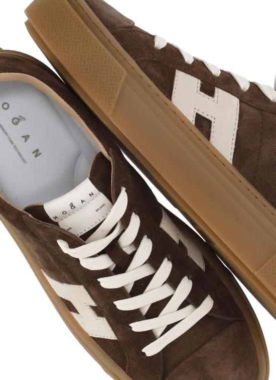 26FW 호간 크로스윈드 스니커즈 호간 HXW7050GB00UHT 0R1L BROWN - HOGAN