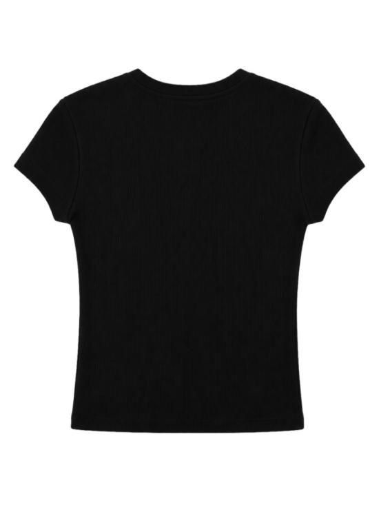 26FW 비비안웨스트우드 베이비 페루 티셔츠 1G010019 J00BON401 Black - VIVIENNE WESTWOOD