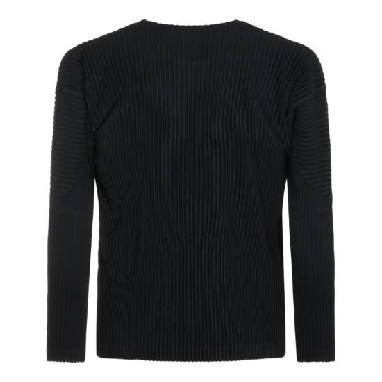26FW 옴므 플리세 이세이 미야케 긴팔 티셔츠 HP68JK52115 Black - HOMME PLISSE' ISSEY MIYAKE