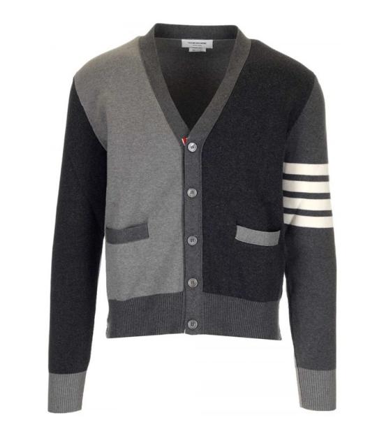 26FW 톰브라운 가디건 MKC171F 00219 982 TONAL GREY DOM
