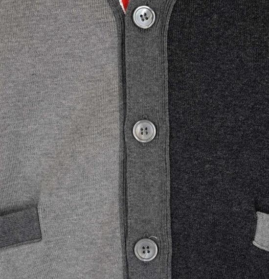26FW 톰브라운 가디건 MKC171F 00219 982 TONAL GREY DOM - THOM BROWNE
