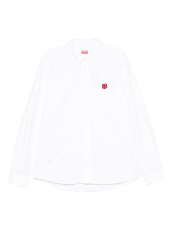 26FW 겐조 긴팔 셔츠 FG6 5CH410 9LO 01 WHITE DOM