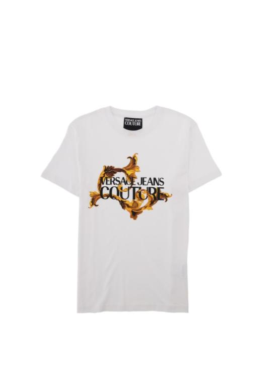 26FW 베르사체 반팔 티셔츠 79GAHE02 CJ00EG03 White