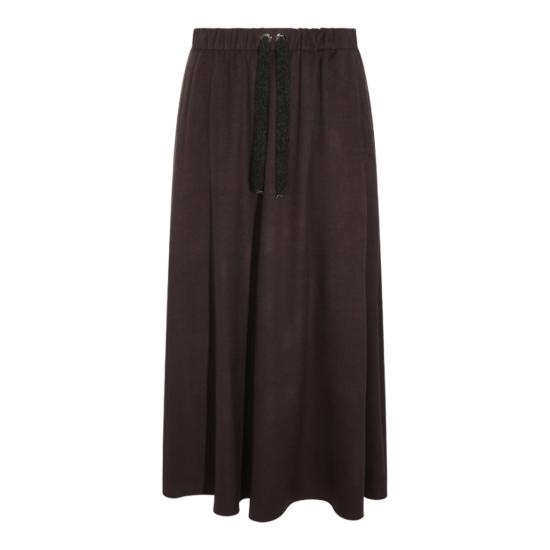 26FW 에르노 롱 스커트 GN00028DR129348810 Brown