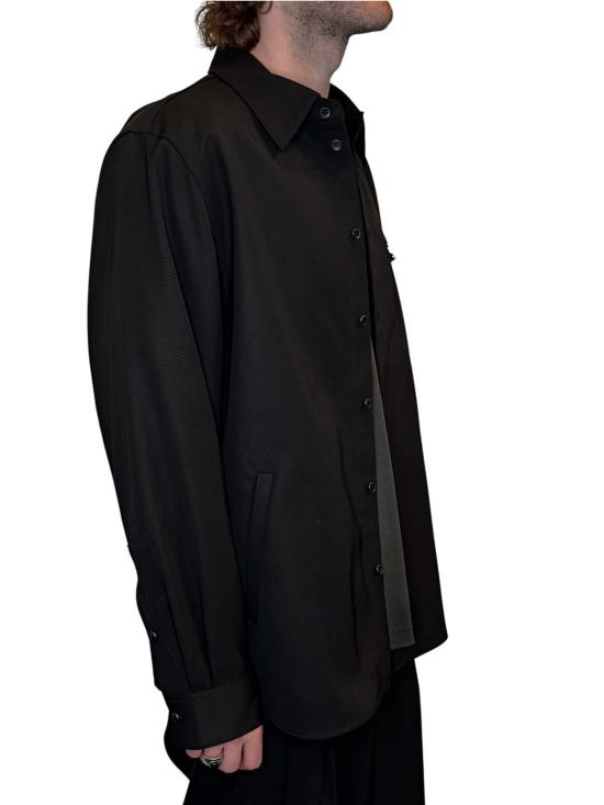  헬무트랭 자켓 헬무트 랭 워드로브 셔츠 재킷 블랙 - HELMUT LANG