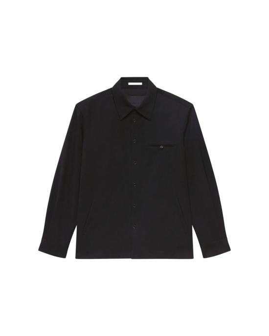  헬무트랭 자켓 헬무트 랭 워드로브 셔츠 재킷 블랙 - HELMUT LANG