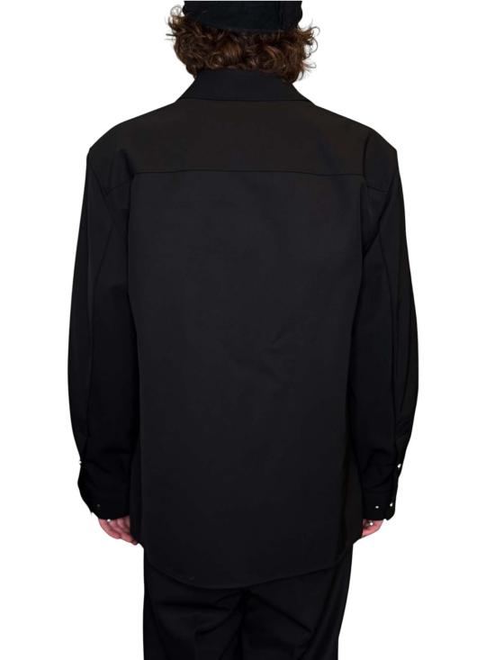  헬무트랭 자켓 헬무트 랭 워드로브 셔츠 재킷 블랙 - HELMUT LANG