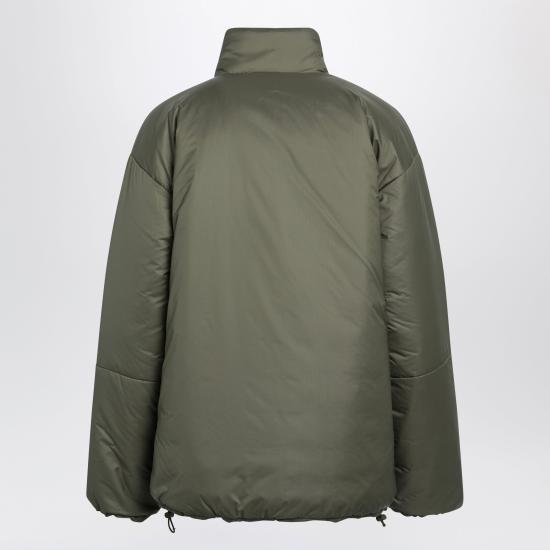 26FW 미우미우 미디엄 웨이트 립스톱 다운 자켓 ML1551OOO6202 Green - MIU MIU