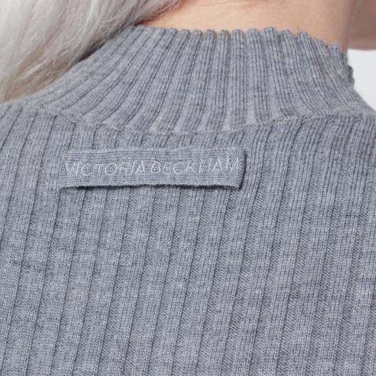 26FW 빅토리아 베컴 긴팔 티셔츠 1425KTP006804BWO Grey - VICTORIA BECKHAM