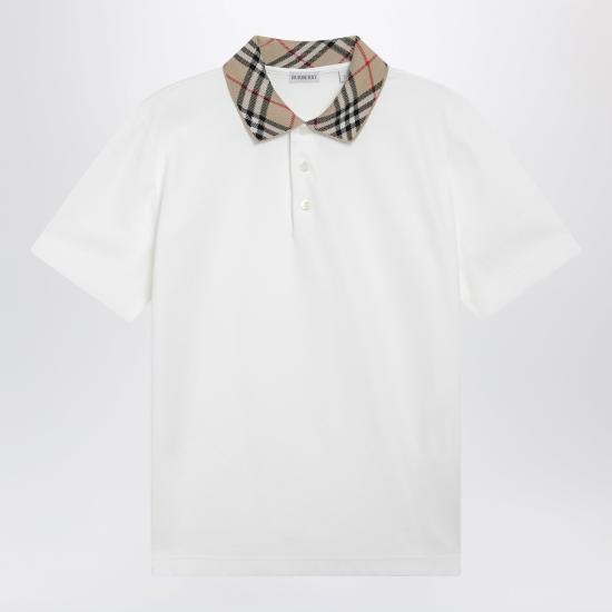 26FW 버버리 폴로 티셔츠 8126966121046 White