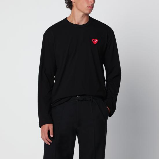 26FW 꼼데가르송 탑 AXT118051CO Black
