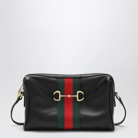 26FW 구찌 홀스빗 웹 스몰 카메라 백 A008PZAAGIQ Black