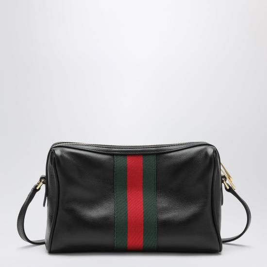 26FW 구찌 홀스빗 웹 스몰 카메라 백 A008PZAAGIQ Black - GUCCI