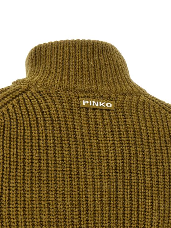 26FW 핑코 가디건 107802A3OHV63 Green - PINKO