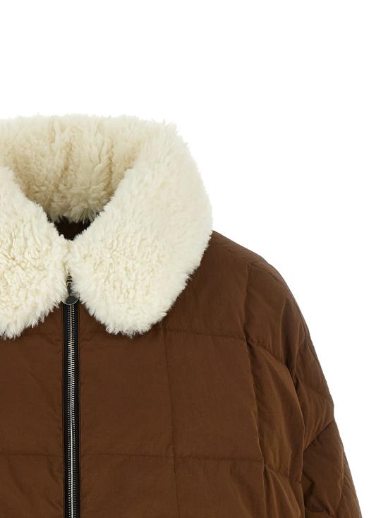 26FW 옌키옌키 패딩 SHEARLINGARCOJACKETSCOOTERBROWN - IENKI IENKI