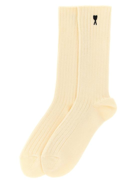 26FW 아미 양말 USC628AK0024185 White - AMI
