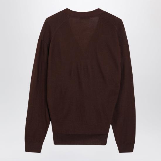 26FW 르메르 릴렉스 트위스트 가디건 릴렉스 트위스트 가디건 PO0052LK1063 Brown - LEMAIRE
