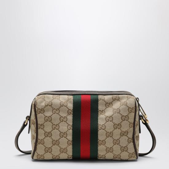 26FW 구찌 구찌 홀스빗 웹 스몰 카메라백 A008PZFAFV9 Beige - GUCCI