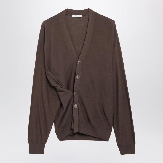 26FW 르메르 릴렉스 트위스트 가디건 릴렉스 트위스트 가디건 PO0052LK1063 Brown