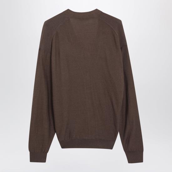 26FW 르메르 릴렉스 트위스트 가디건 릴렉스 트위스트 가디건 PO0052LK1063 Brown - LEMAIRE