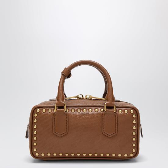 26FW 미우미우 아르카디 로고 토트백 5BB142OBO2ZSQ Brown - MIU MIU